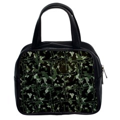 Hunting Motif Camouflage Pattern Print Bk Classic Handbag (two Sides) by dflcprintsclothing