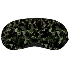 Hunting Motif Camouflage Pattern Print Bk Sleep Mask by dflcprintsclothing