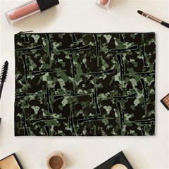 Hunting Motif Camouflage Pattern Print Bk Cosmetic Bag (xl) by dflcprintsclothing