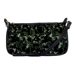 Hunting Motif Camouflage Pattern Print Bk Shoulder Clutch Bag by dflcprintsclothing