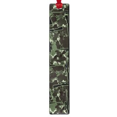 Hunting Motif Camouflage Pattern Print Bk Large Book Marks by dflcprintsclothing