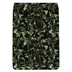 Hunting Motif Camouflage Pattern Print Bk Removable Flap Cover (s) by dflcprintsclothing