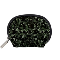 Hunting Motif Camouflage Pattern Print Bk Accessory Pouch (small) by dflcprintsclothing