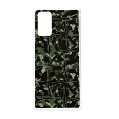 Hunting Motif Camouflage Pattern Print Bk Samsung Galaxy Note 20 Tpu Uv Case by dflcprintsclothing