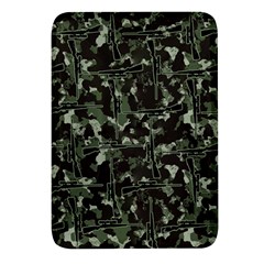 Hunting Motif Camouflage Pattern Print Bk Rectangular Glass Fridge Magnet (4 Pack) by dflcprintsclothing