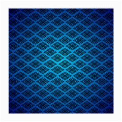 Pattern Texture Geometric Blue Medium Glasses Cloth by anzea