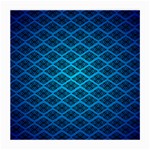 Pattern Texture Geometric Blue Medium Glasses Cloth (2 Sides) Front