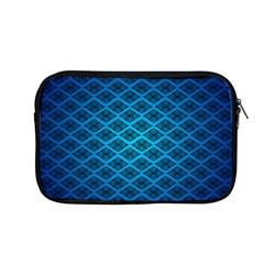 Pattern Texture Geometric Blue Apple Macbook Pro 13  Zipper Case