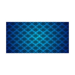 Pattern Texture Geometric Blue Yoga Headband