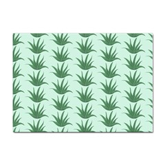 Aloe Plants Pattern Scrapbook Sticker A4 (10 Pack)