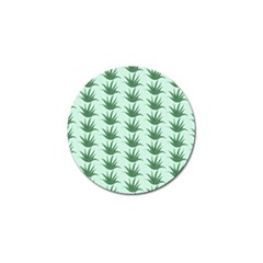 Aloe Plants Pattern Scrapbook Golf Ball Marker (4 Pack)