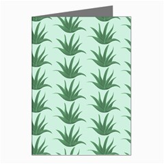 Aloe Plants Pattern Scrapbook Greeting Cards (pkg Of 8)