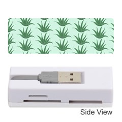 Aloe Plants Pattern Scrapbook Memory Card Reader (stick) by anzea