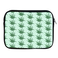 Aloe Plants Pattern Scrapbook Apple Ipad 2/3/4 Zipper Cases