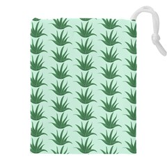 Aloe Plants Pattern Scrapbook Drawstring Pouch (5xl) by anzea