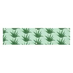 Aloe Plants Pattern Scrapbook Banner and Sign 4  x 1  Front