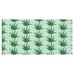 Aloe Plants Pattern Scrapbook Banner And Sign 4  X 2 