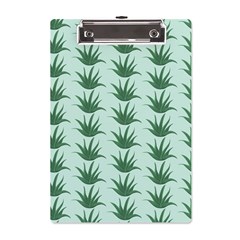 Aloe Plants Pattern Scrapbook A5 Acrylic Clipboard