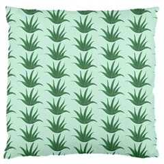 Aloe Plants Pattern Scrapbook 16  Baby Flannel Cushion Case (two Sides)