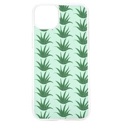 Aloe Plants Pattern Scrapbook Iphone 15 Pro Tpu Uv Print Case