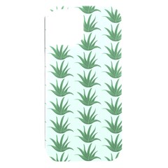 Aloe Plants Pattern Scrapbook Iphone 15 Plus Black Uv Print Pc Hardshell Case