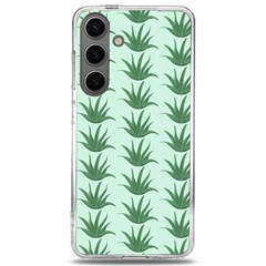 Aloe Plants Pattern Scrapbook Samsung Galaxy S24 6 2 Inch Tpu Uv Case