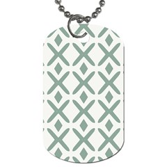 Texture Sign Deaign Dog Tag (two Sides) by anzea