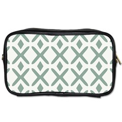 Texture Sign Deaign Toiletries Bag (two Sides)