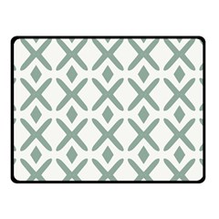 Texture Sign Deaign Two Sides Fleece Blanket (small) by anzea