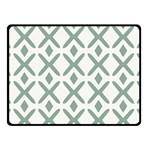 Texture Sign Deaign Two Sides Fleece Blanket (Small) 45 x34  Blanket Front