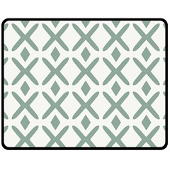 Texture Sign Deaign Two Sides Fleece Blanket (medium) by anzea