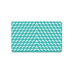 Background Pattern Colored Magnet (name Card) by anzea