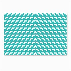 Background Pattern Colored Postcards 5  X 7  (pkg Of 10)