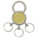 Pattern Wallpaper 3-Ring Key Chain Front