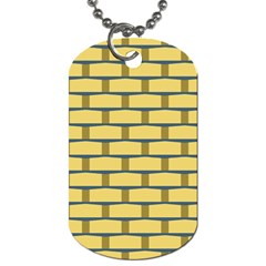 Pattern Wallpaper Dog Tag (one Side) by anzea