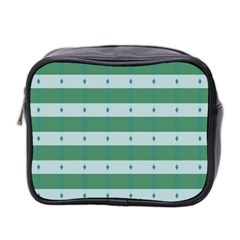 Pattern Triangle Mini Toiletries Bag (two Sides) by anzea