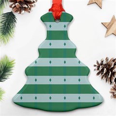 Pattern Triangle Ornament (christmas Tree) 