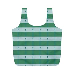 Pattern Triangle Full Print Recycle Bag (m) by anzea