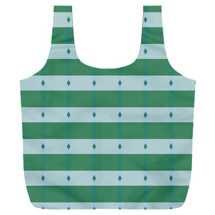 Pattern Triangle Full Print Recycle Bag (XXL)