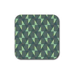 Texture Triangle Rubber Coaster (square)