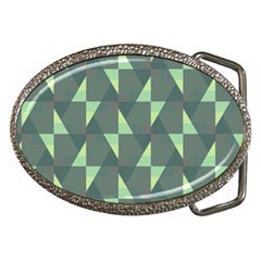 Texture Triangle Belt Buckles