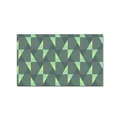 Texture Triangle Sticker (rectangular)