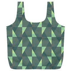 Texture Triangle Full Print Recycle Bag (xxxl)