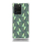 Texture Triangle Samsung Galaxy S20 Ultra 6.9 Inch TPU UV Case Front