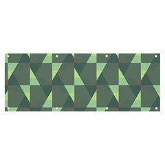 Texture Triangle Banner And Sign 8  X 3 