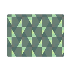 Texture Triangle Premium Plush Fleece Blanket (mini)