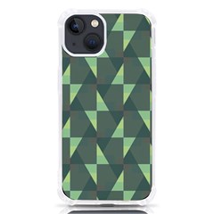 Texture Triangle Iphone 13 Tpu Uv Print Case