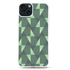 Texture Triangle Iphone 15 Tpu Uv Print Case