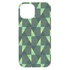 Texture Triangle Iphone 15 Black Uv Print Pc Hardshell Case