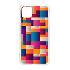 Abstract Geometry Blocks Iphone 11 Pro Max 6 5 Inch Tpu Uv Print Case